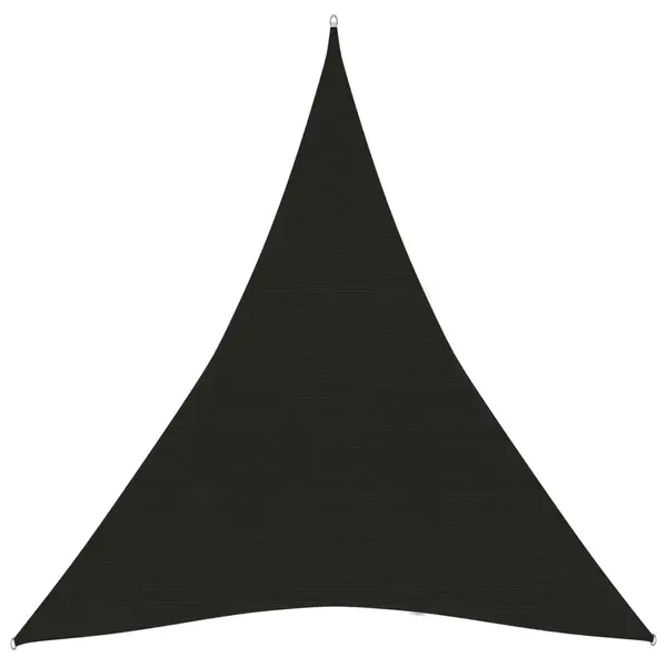 Gossi panza parasolar, negru, 4x5x5 m, hdpe, 160 g/m2