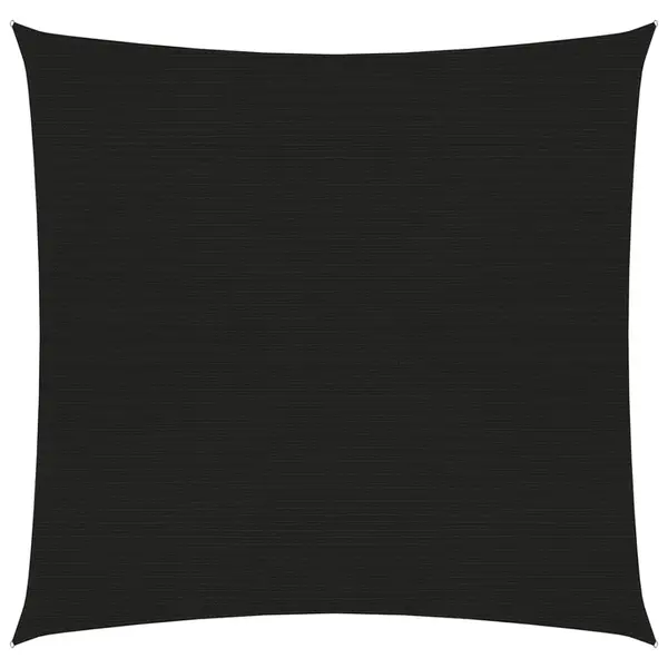 Gossi panza parasolar, negru, 7x7 m, hdpe, 160 g/m2
