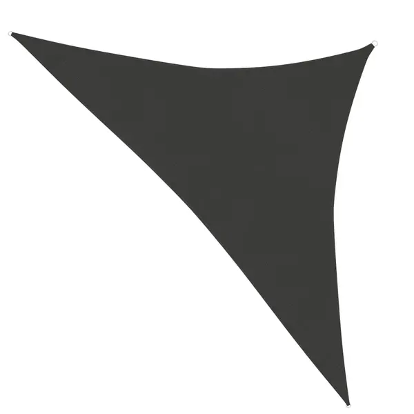 Gossi parasolar, antracit, 3,5x3,5x4,9 m, hdpe, 160 g/m2