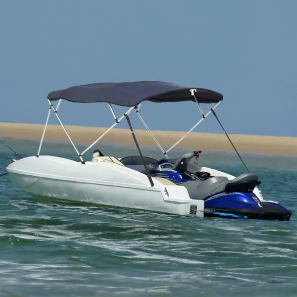Gossi parasolar bimini 4 arcuri pereti laterali, 243x(200-213)x137 cm