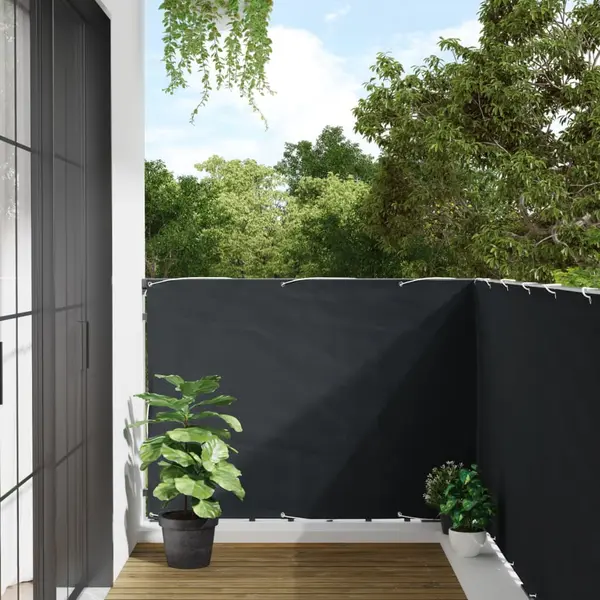Gossi paravan balcon, antracit, 120 x 300 cm, tesatura oxford