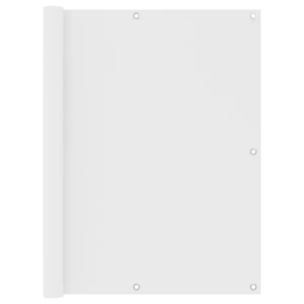 Gossi paravan de balcon, alb, 120 x 400 cm, tesatura oxford