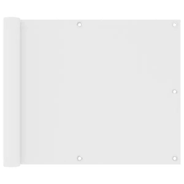 Gossi paravan de balcon, alb, 75 x 300 cm, tesatura oxford