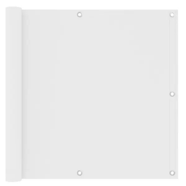 Gossi paravan de balcon, alb, 90 x 600 cm, tesatura oxford