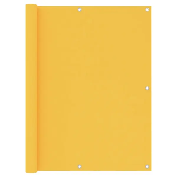 Gossi paravan de balcon, galben, 120 x 300 cm, tesatura oxford