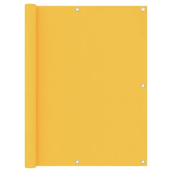 Gossi paravan de balcon, galben, 120 x 500 cm, tesatura oxford