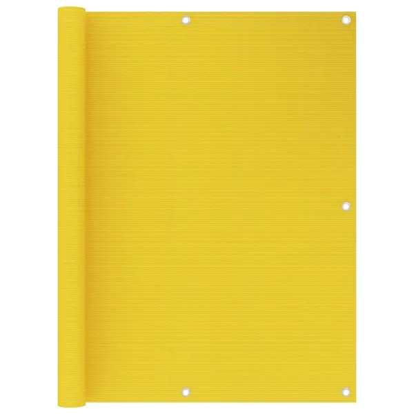 Gossi paravan de balcon, galben, 120x300 cm, hdpe