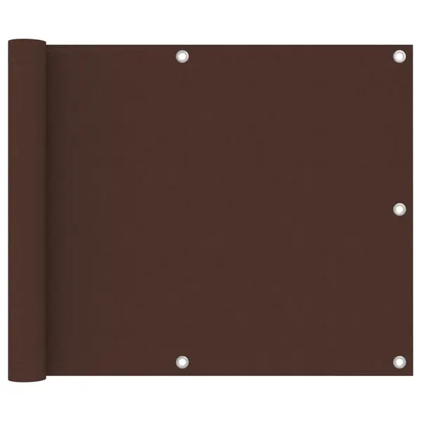 Gossi paravan de balcon, maro, 75 x 300 cm, tesatura oxford