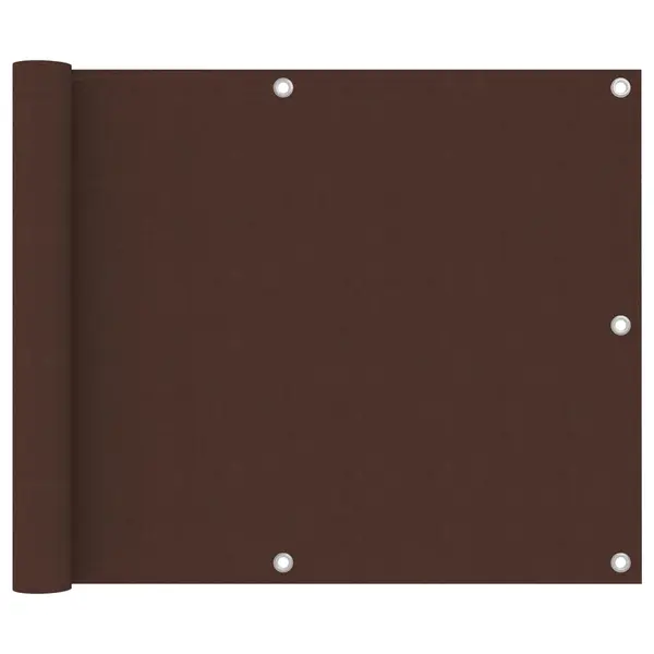 Gossi paravan de balcon, maro, 75 x 400 cm, tesatura oxford