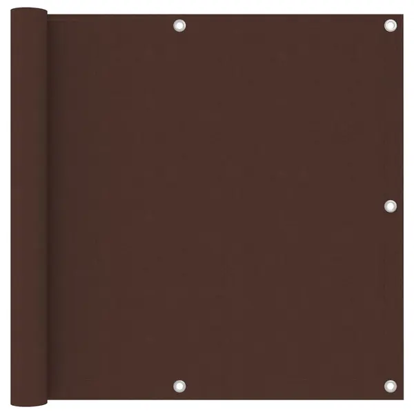 Gossi paravan de balcon, maro, 90 x 500 cm, tesatura oxford