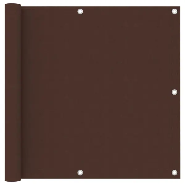 Gossi paravan de balcon, maro, 90x300 cm, tesatura oxford