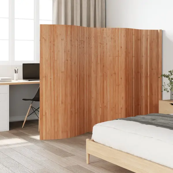 Gossi paravan de camera ,natural, 165x400 cm, bambus
