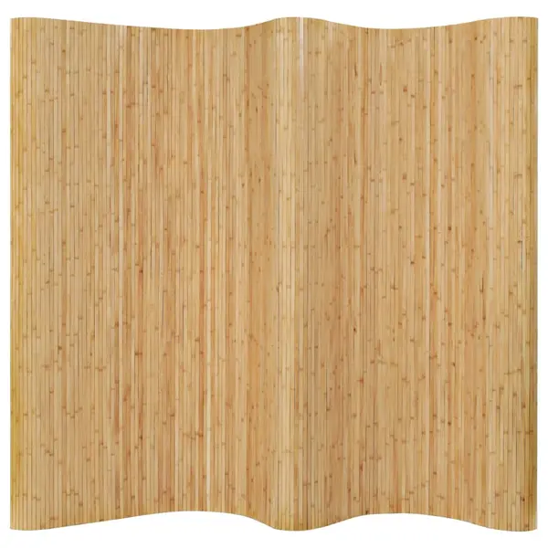 Gossi paravan de camera, natural, 250 x 165 cm, bambus