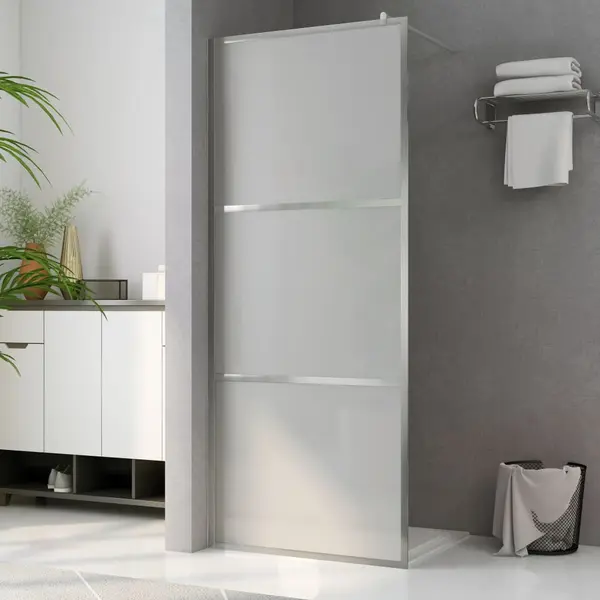 Gossi paravan de dus walk-in, 80 x 195 cm, sticla esg mata