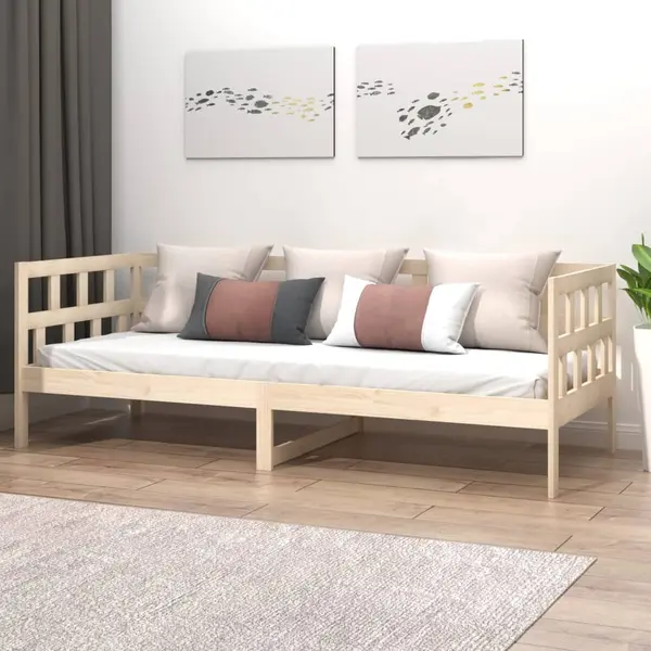 Gossi pat de zi, 90x190 cm, lemn masiv de pin