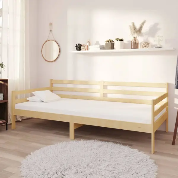 Gossi pat de zi, 90x200 cm, lemn masiv de pin