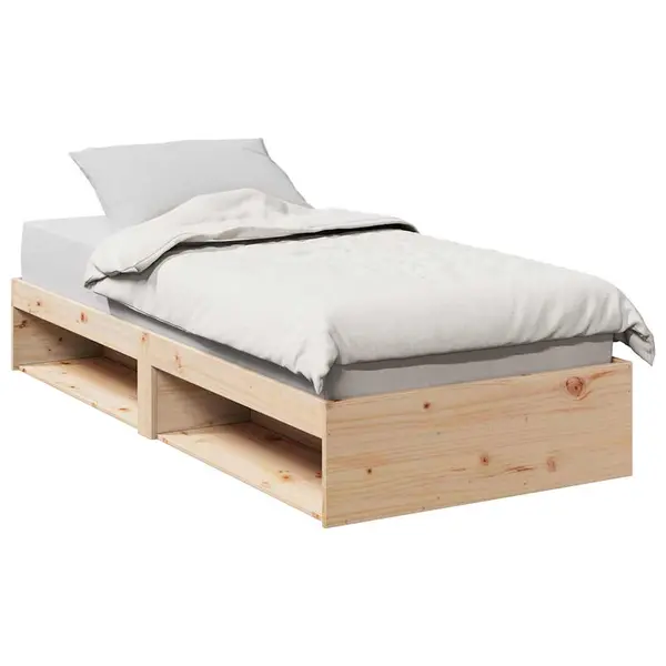Gossi pat de zi fara saltea, 90x190 cm, lemn masiv de pin