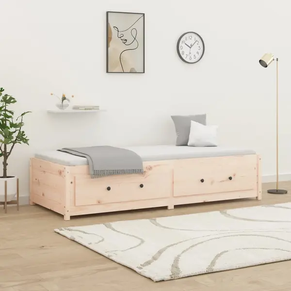 Gossi pat de zi small single, 75x190 cm, lemn masiv pin