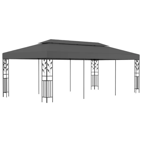 Gossi pavilion, antracit, 3 x 6 m