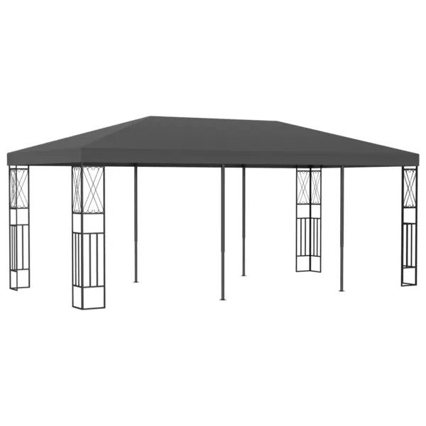 Gossi pavilion, antracit, 3 x 6 m, material textil