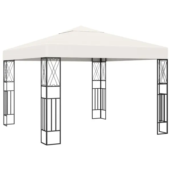 Gossi pavilion, crem, 3 x 3 m, material textil