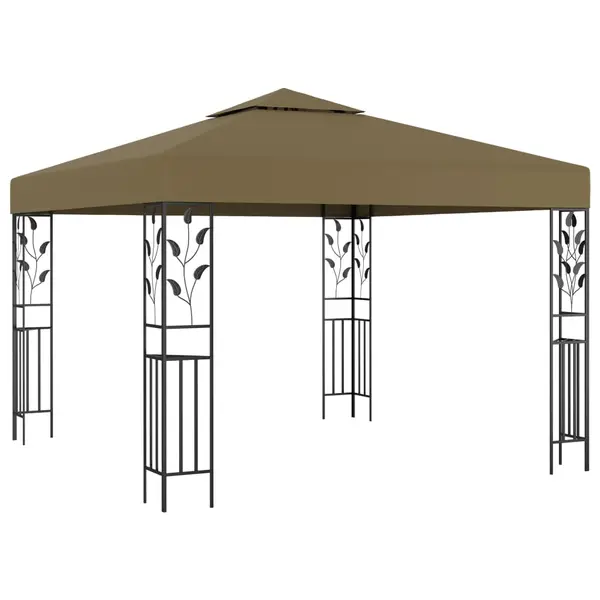 Gossi pavilion de gradina, gri taupe, 3 x 3 m, 180 g/m2