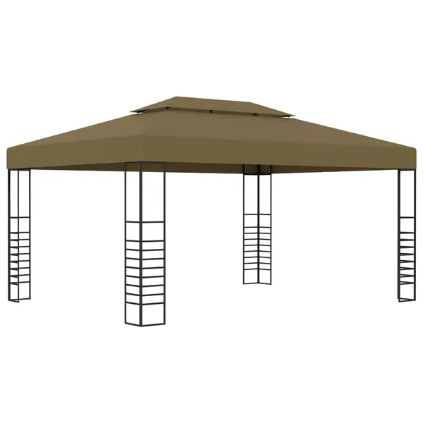 Gossi pavilion de gradina, gri taupe, 3 x 4 m, 180 g/m2