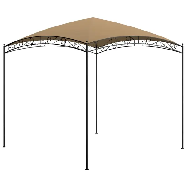 Gossi pavilion, gri taupe, 3x3x2,65 m, 180 g/m2