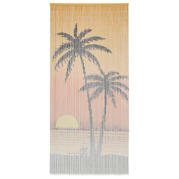 Gossi perdea de usa pentru insecte, 90 x 200 cm, bambus