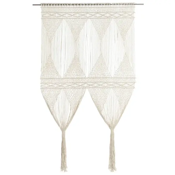 Gossi perdea macrame, 140 x 240 cm, bumbac
