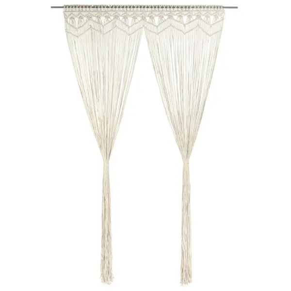 Gossi perdea macrame, 140 x 240 cm, bumbac