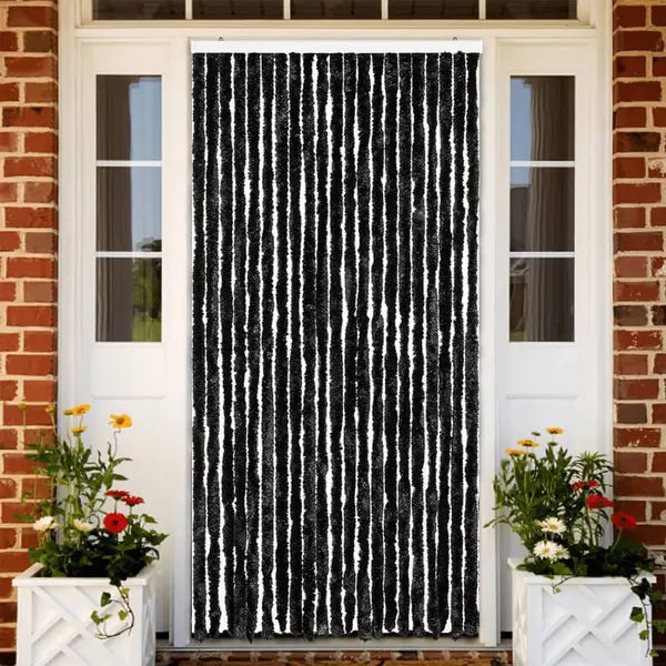Gossi perdea pentru insecte, antracit, 90x220 cm, chenille