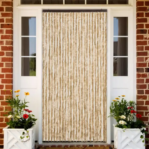 Gossi perdea pentru insecte, bej, 100x220 cm, chenille