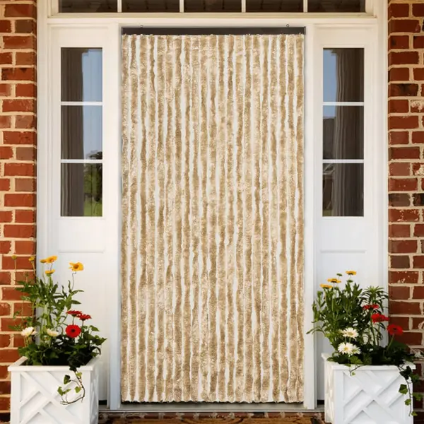 Gossi perdea pentru insecte, bej, 90x200 cm, chenille