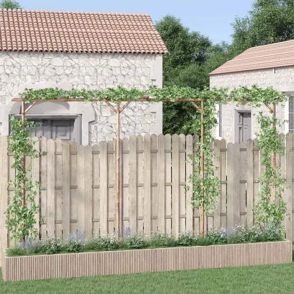 Gossi pergola, 385x40x205 cm, bambus
