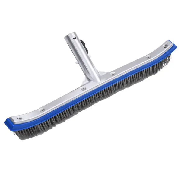 Gossi perie de perete pentru piscina, aluminiu
