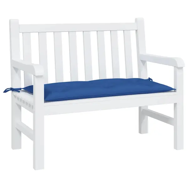 Gossi perna banca de gradina, albastru, 100x50x7 cm, material oxford