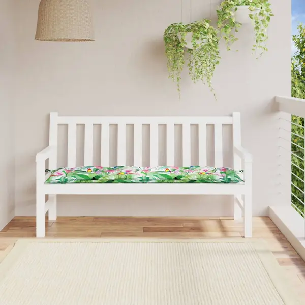 Gossi perna banca de gradina multicolor, 150x50x7 cm, material oxford