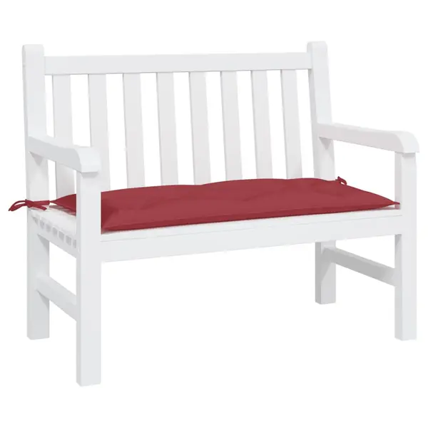 Gossi perna banca de gradina, rosu vin, 100x50x7 cm, material oxford