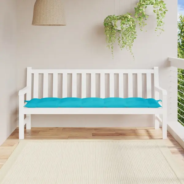 Gossi perna banca de gradina, turcoaz, 180x50x7 cm, material oxford