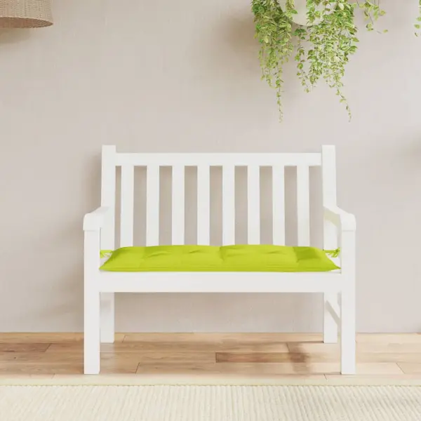 Gossi perna banca de gradina verde aprins 110x50x7 cm material oxford