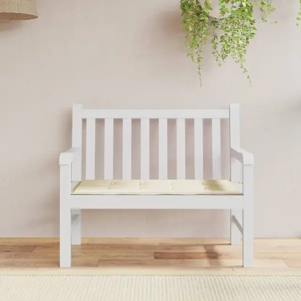 Gossi perna de banca de gradina, crem, 120x50x3 cm, textil oxford