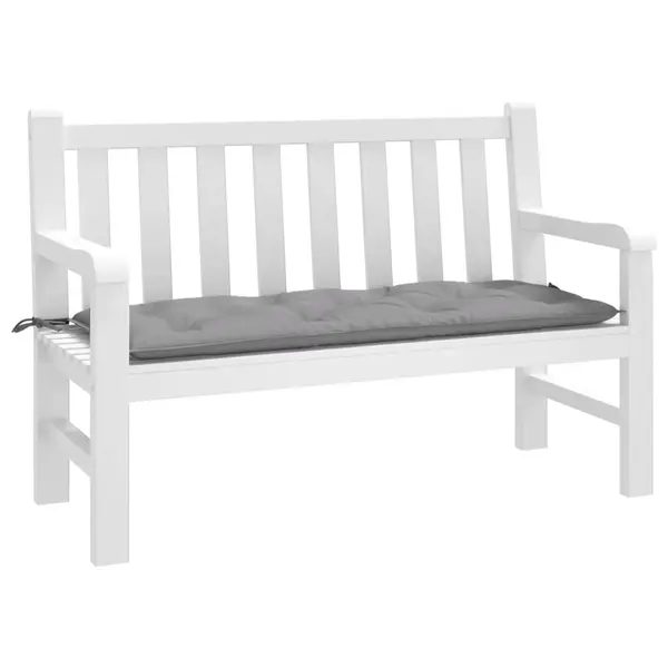 Gossi perna de banca de gradina, gri, 120x50x7 cm, material oxford