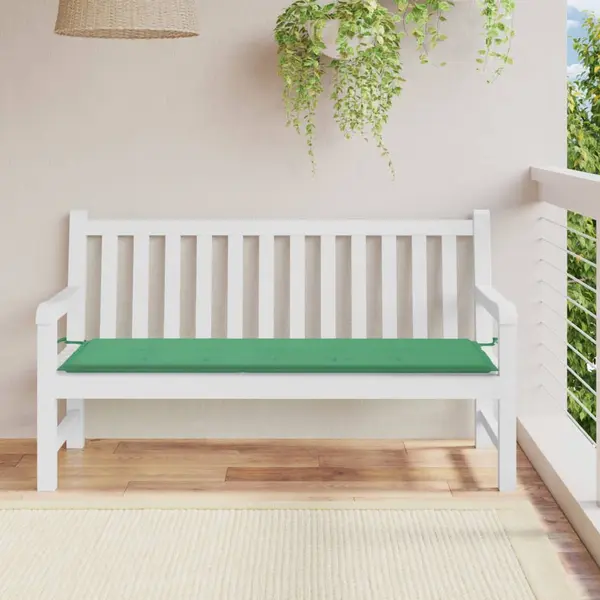 Gossi perna de banca de gradina, verde, 150x50x3 cm, textil oxford
