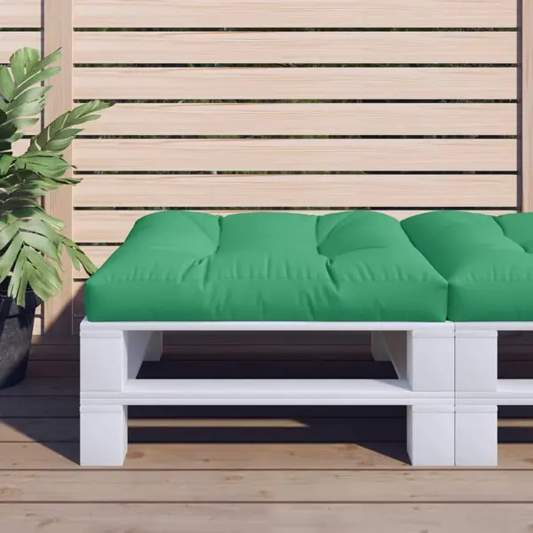 Gossi perna pentru paleti, verde, 80x80x12 cm, material textil
