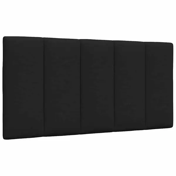 Gossi perna pentru tablie de pat, negru, 100 cm, material textil