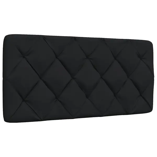 Gossi perna pentru tablie de pat, negru, 100 cm, material textil
