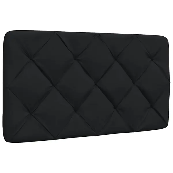 Gossi perna pentru tablie de pat, negru, 90 cm, material textil