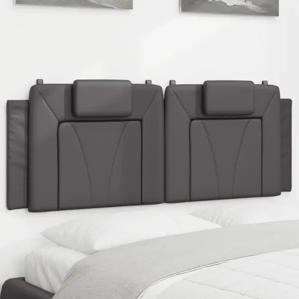 Gossi perna pentru tablie, gri, 120 cm, piele artificiala