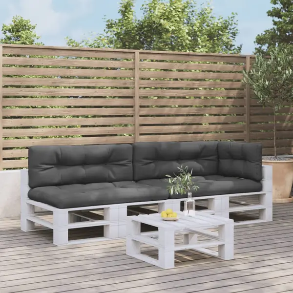 Gossi perne pentru paleti, 5 buc., antracit, material textil